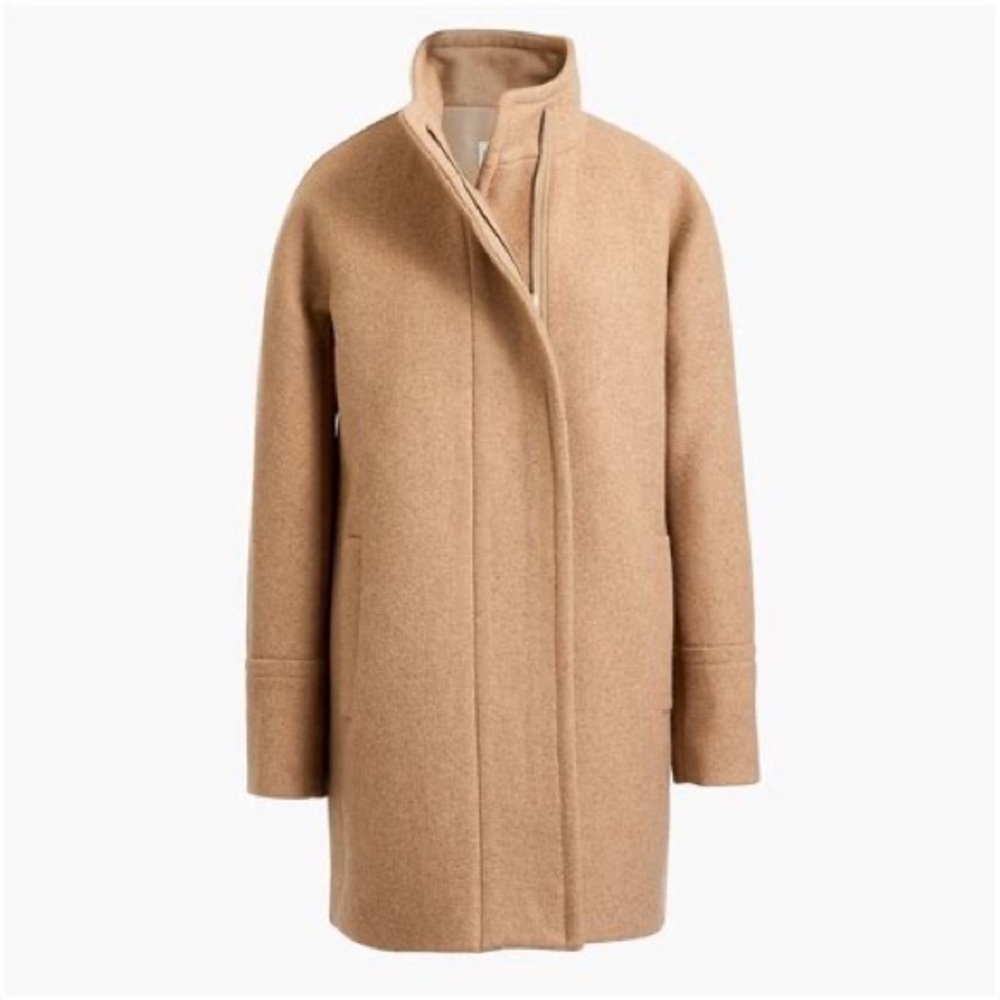 J. Crew City Coat - Heather Acorn